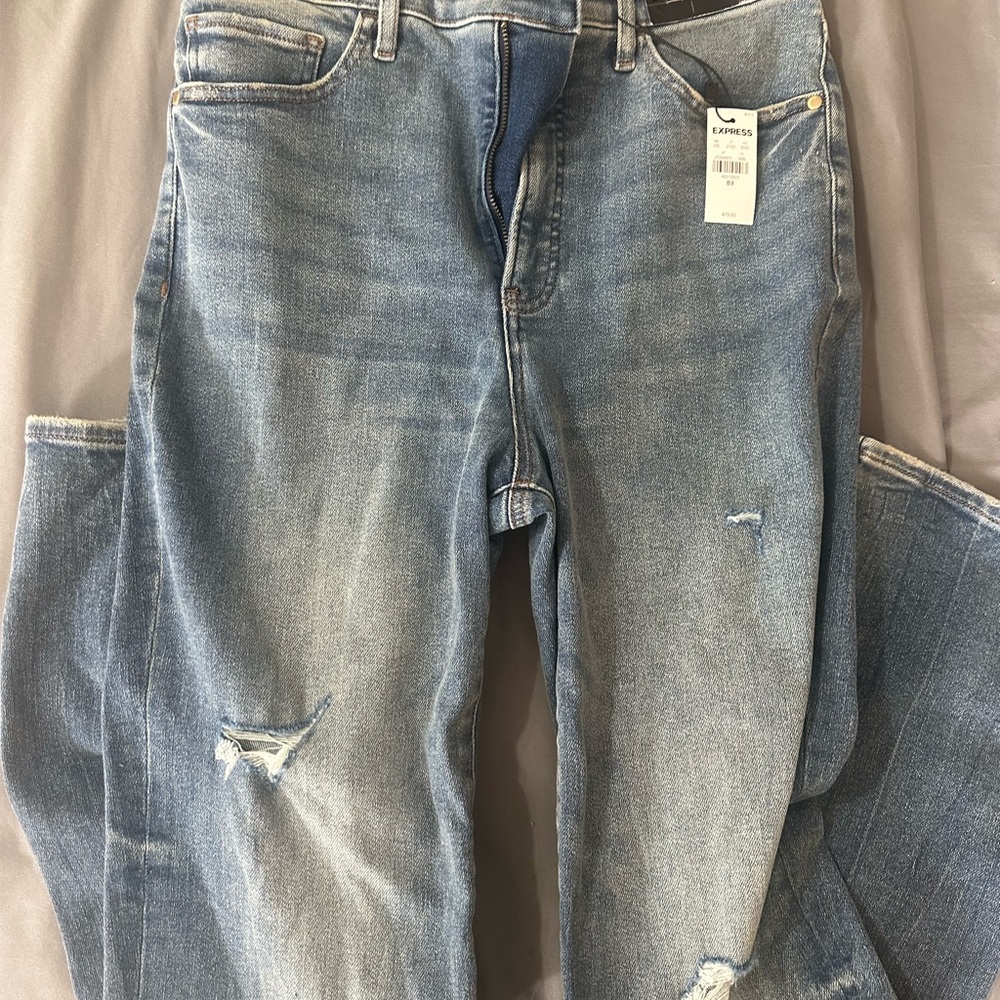 Express Super High Rise Denim